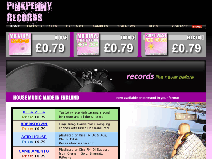 www.pinkpennyrecords.com