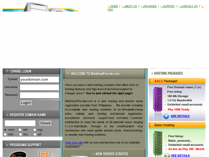 www.webhostprovide.com