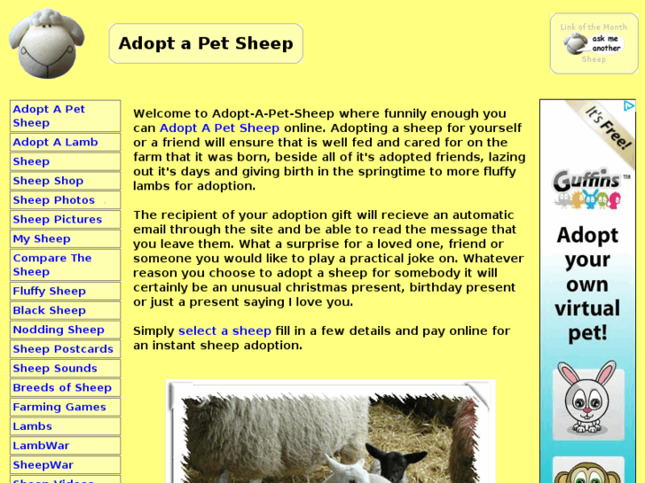 www.adopt-a-pet-sheep.com