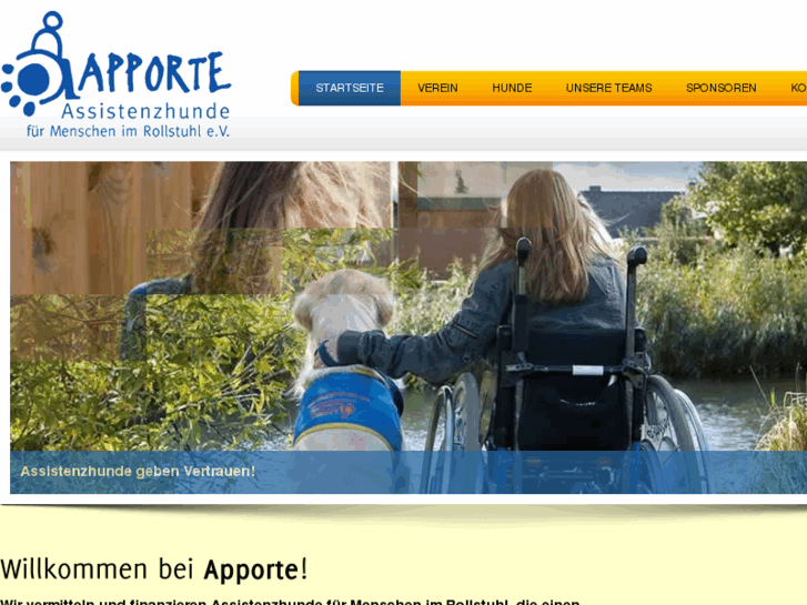 www.apporte-assistenzhunde.de