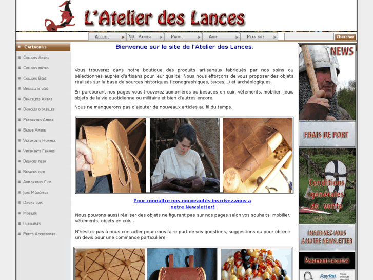 www.atelierdeslances.com