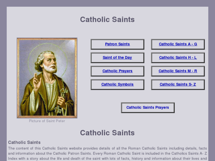 www.catholic-saints.info