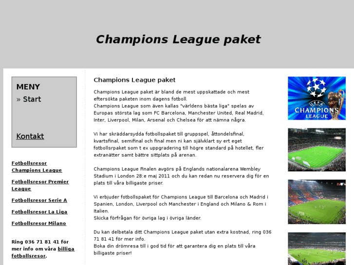 www.championsleaguepaket.se