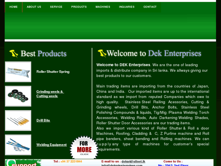 www.deksrienterprises.com