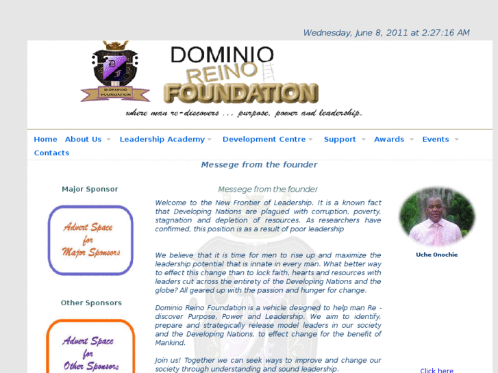 www.dominioreinofoundation.org