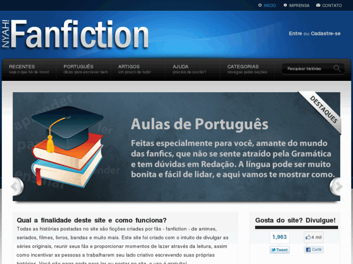 www.fanfiction.com.br