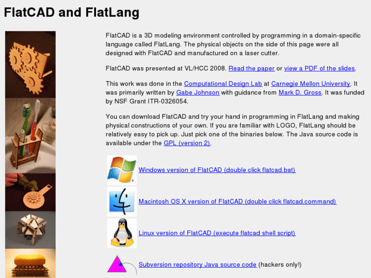 www.flatcad.org