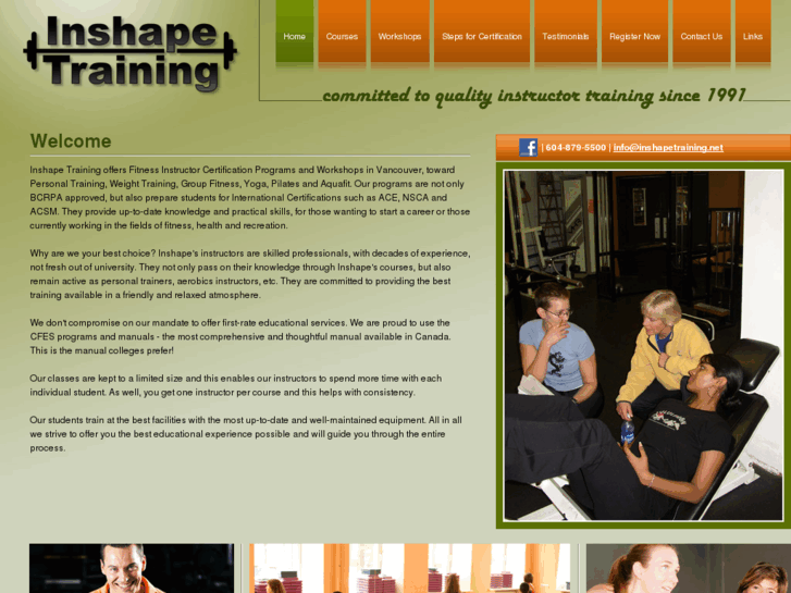 www.inshapetraining.net