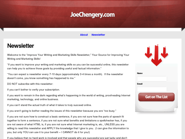 www.joechengery.com