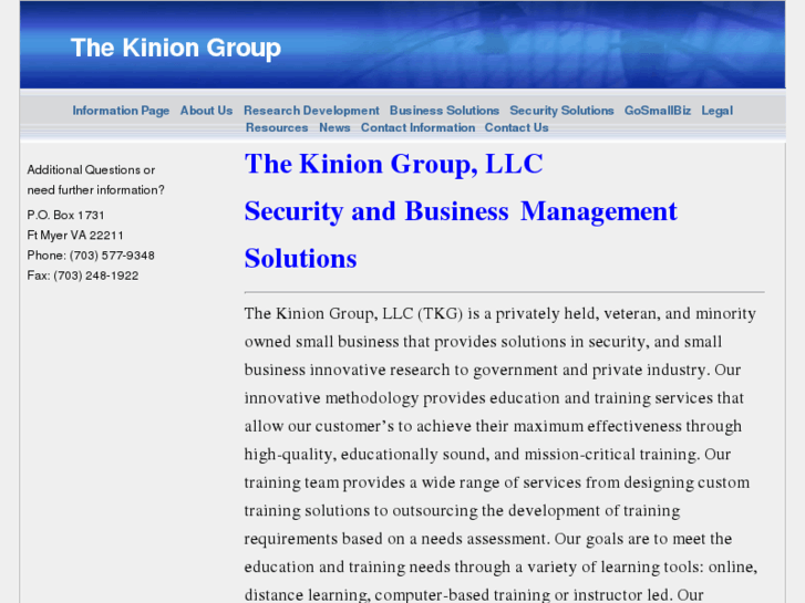 www.kiniongroup.com