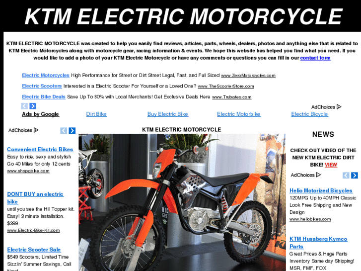 www.ktmelectricmotorcycle.com