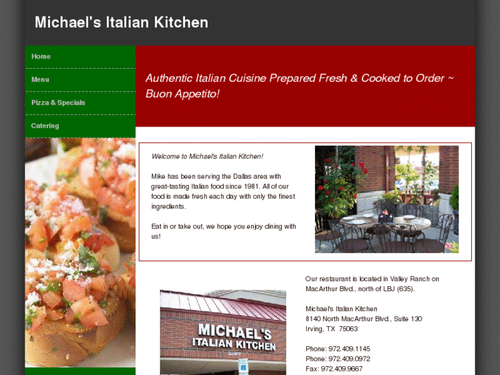 www.michaelsitaliankitchen.com