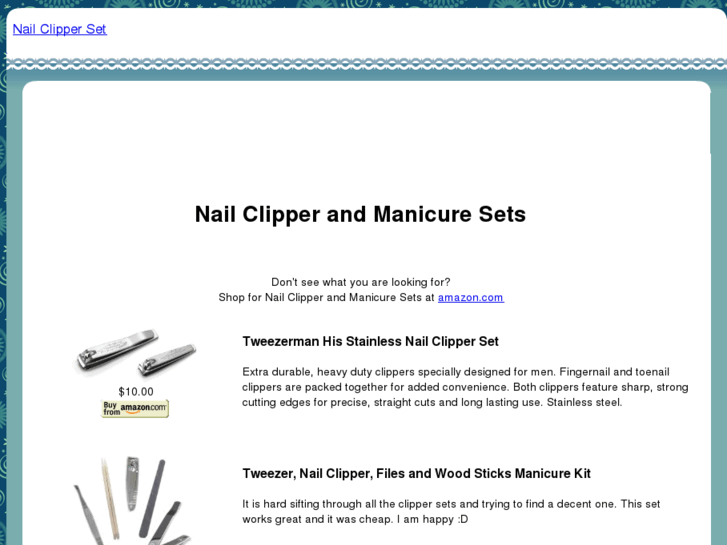 www.nailclipperset.com