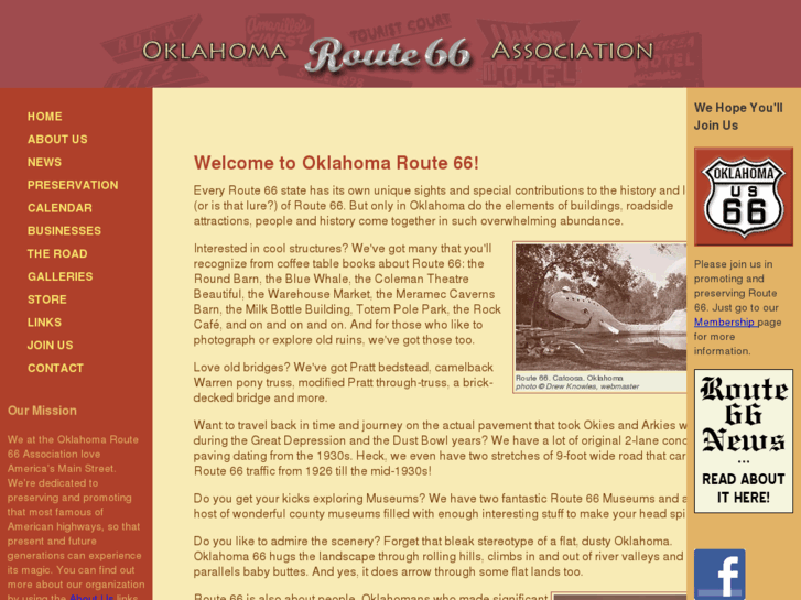 www.oklahomaroute66.com