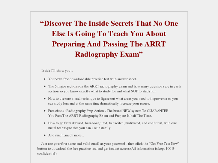 www.radiographyprepaction.com