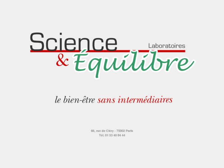 www.science-et-equilibre.com