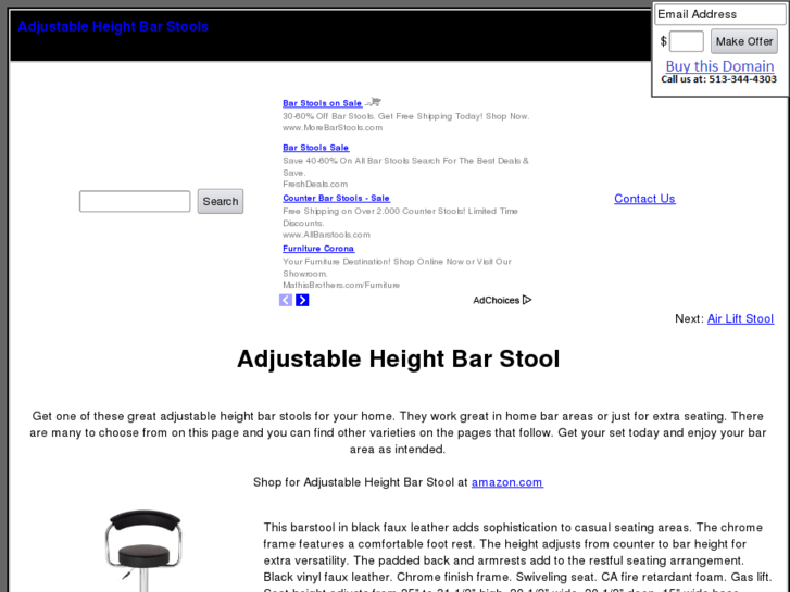 www.adjustableheightbarstools.com