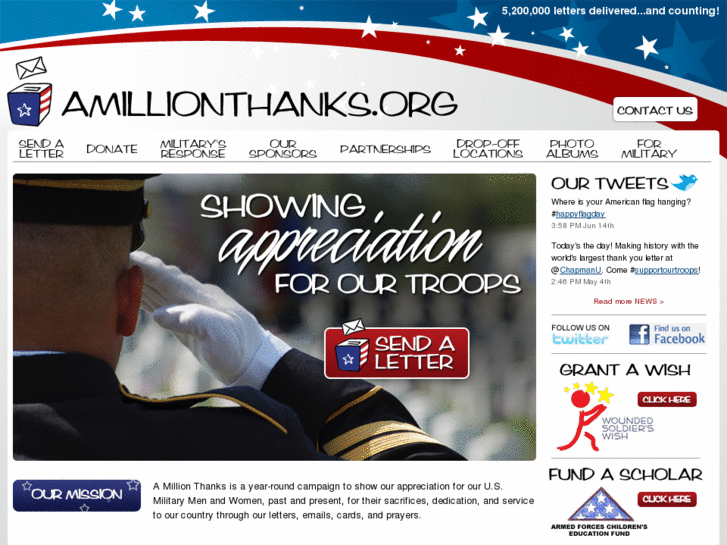 www.amillionthanks.org