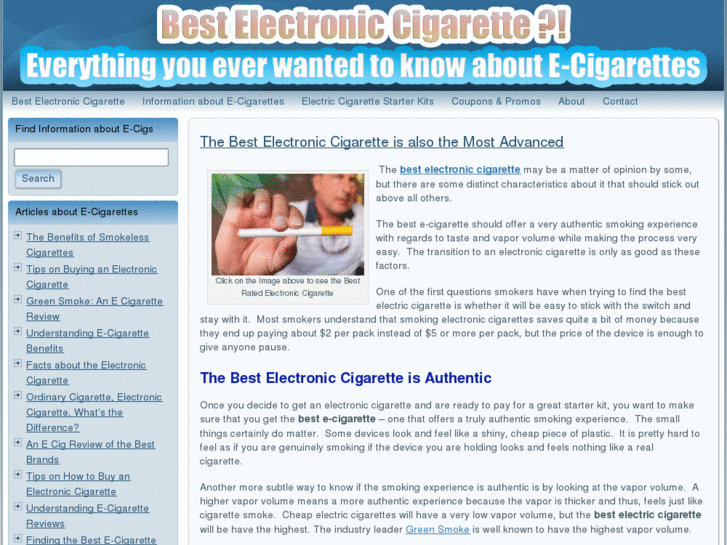 www.bestelectroniccigarette.com