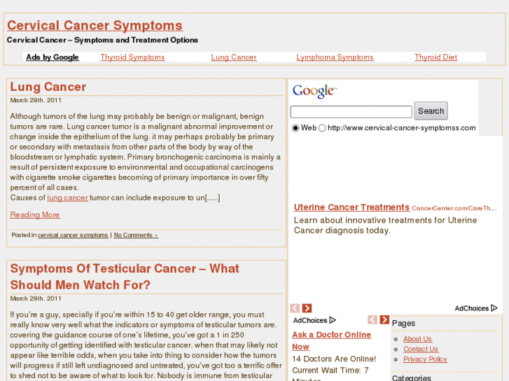 www.cervical-cancer-symptomss.com