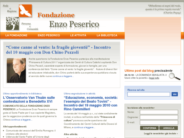 www.fondazioneenzopeserico.org