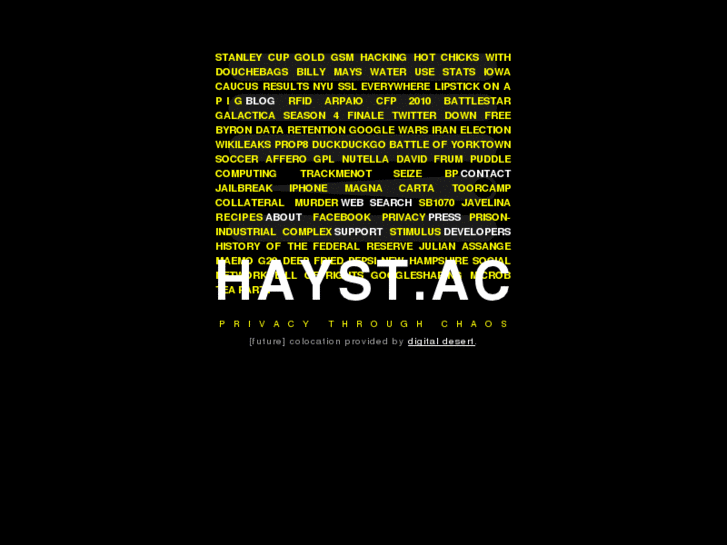 www.haystackproject.org