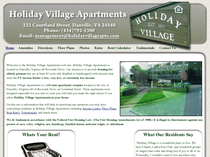 www.holidayvillageapts.com