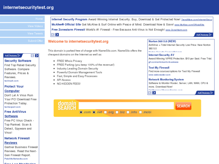 www.internetsecuritytest.org
