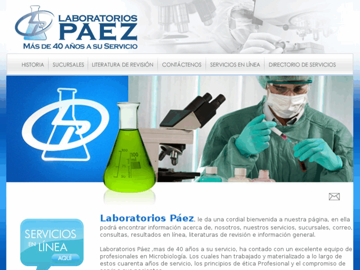 www.laboratoriopaez.com