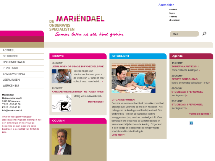 www.mariendael.nl