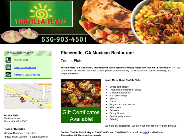 www.mexicanrestaurantofplacerville.com