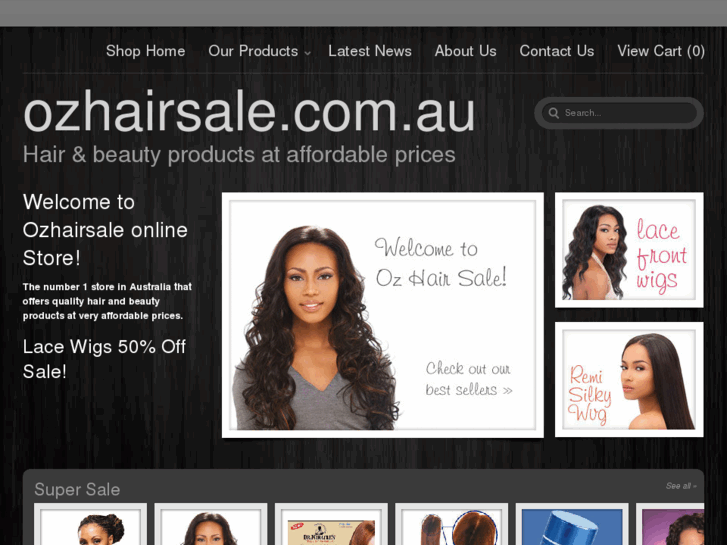 www.ozhairsale.com