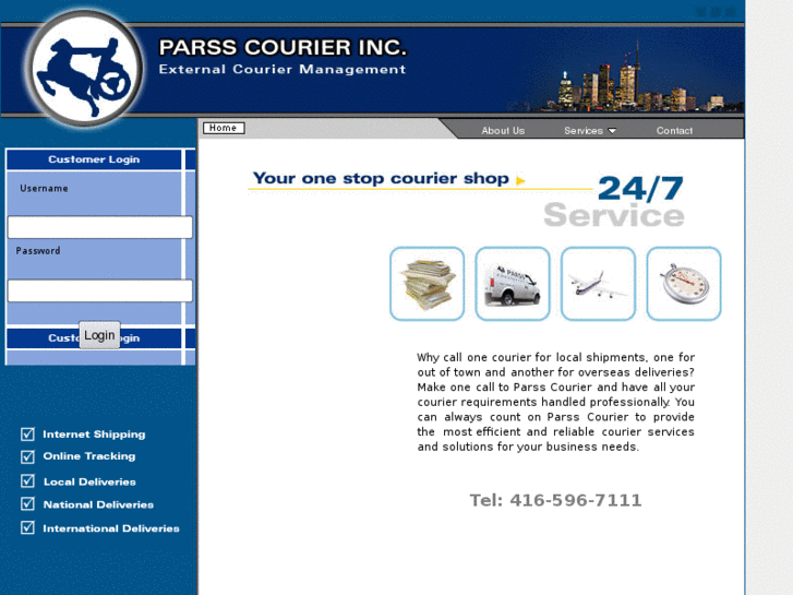 www.parsscourier.com