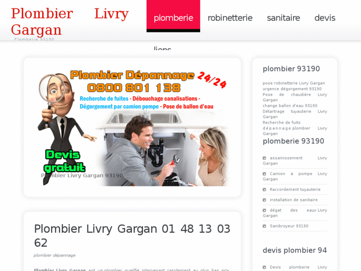 www.plombierlivry.com