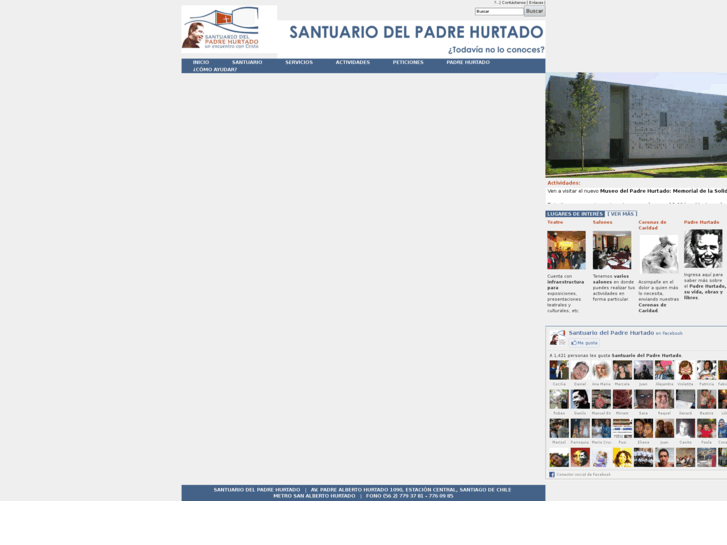 www.santuariopadrehurtado.cl