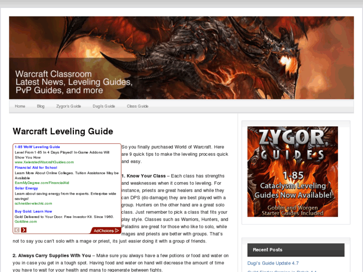 www.warcraftclassroom.com