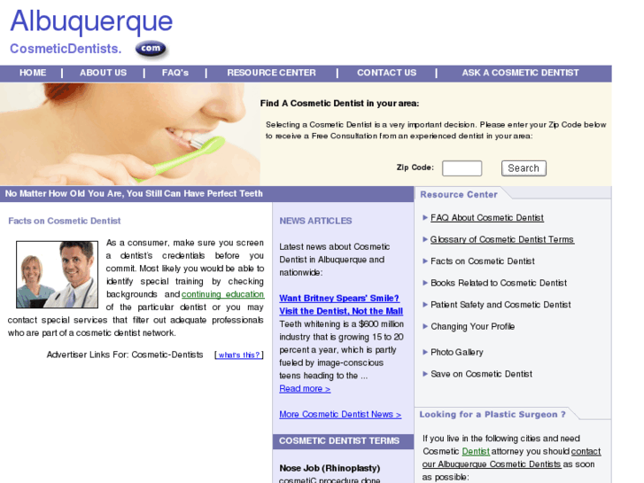 www.albuquerquecosmeticdentists.com