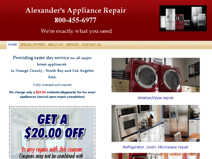 www.alexanders-repair.com