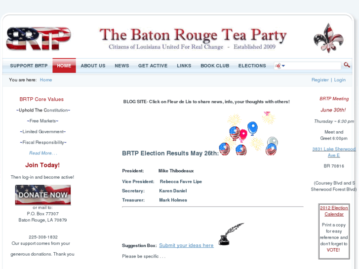 www.batonrougeteaparty.net