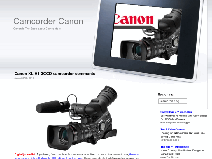 www.camcordercanon.net