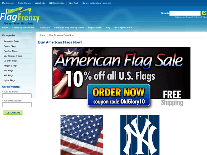 www.flagfrenzy.com