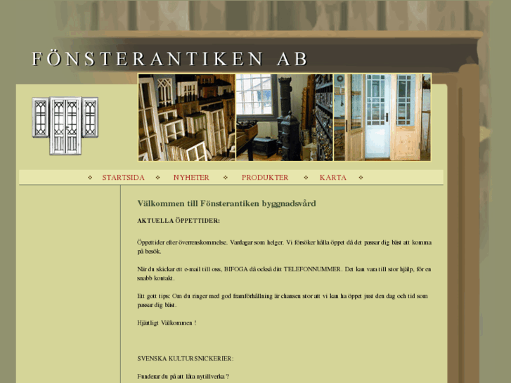 www.fonsterantiken.nu