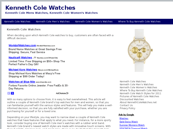 www.kennethcolewatches.net