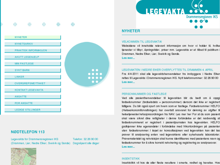 www.legevaktadrammen.no