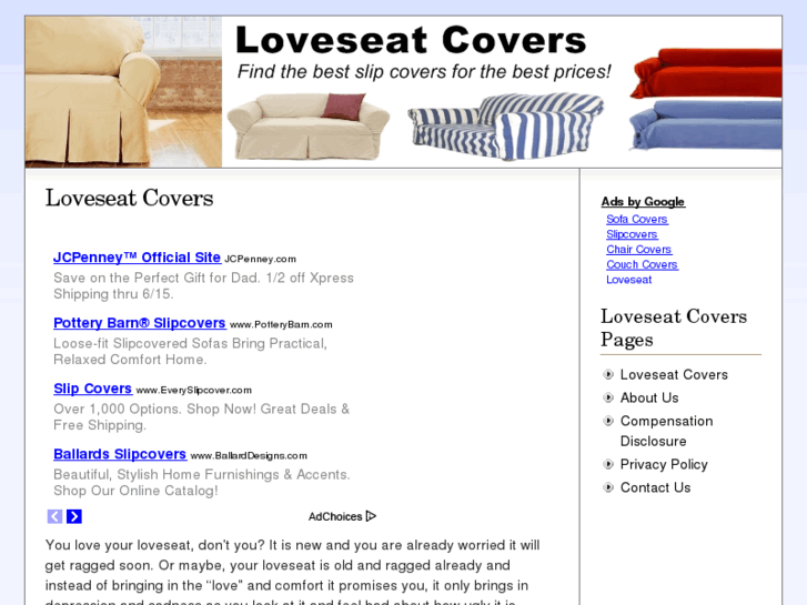 www.loveseatcovers.org