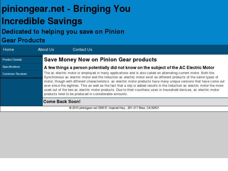 www.piniongear.net