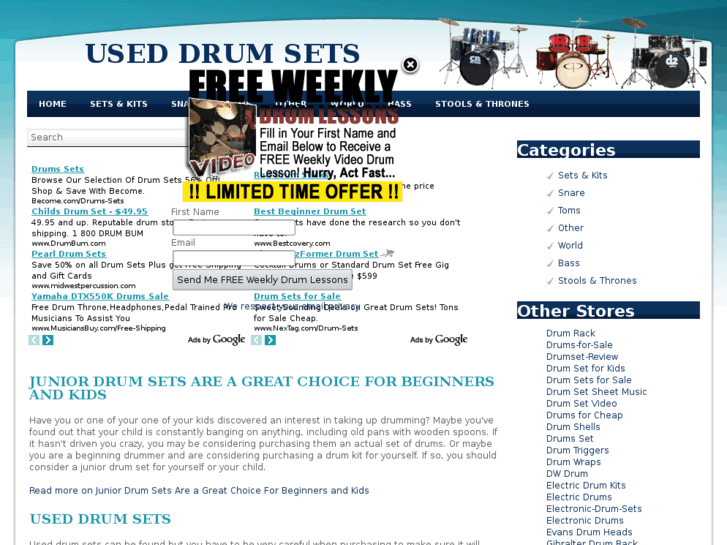 www.used-drum-sets.com