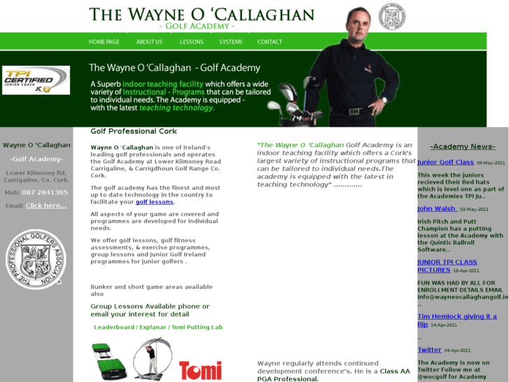 www.wayneocallaghangolf.ie