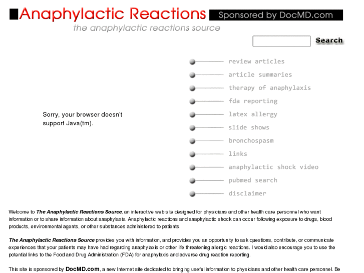 www.anaphylacticreaction.com