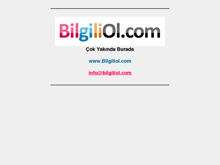 www.bilgiliol.com